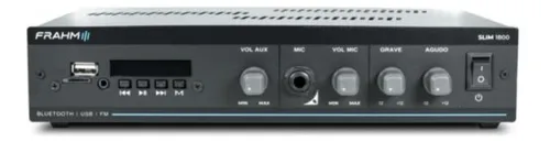 comprar Amplificador Receiver Som Ambiente Frahm Slim 1800 G5