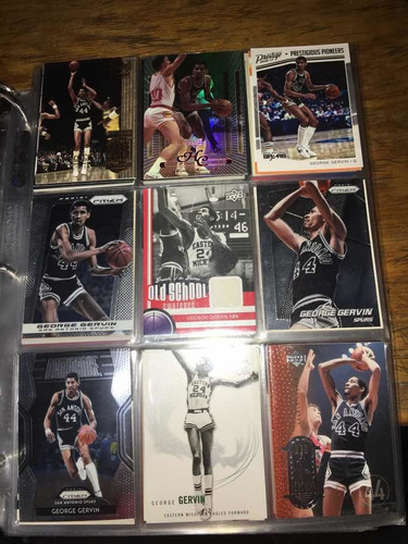 Colección George Gervin Incluye Game Jersey, Autografo Spurs (Usado)