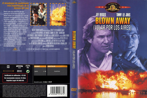 Lluvia De Fuego ( Volar Por Los Aires) Jeff Bridges - Dvd