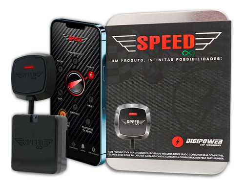 Modulo Chip Pedal Speed Infinity Digipower Vw Up! Tsi 1.0