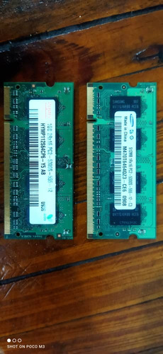 Memoria De Laptop Ddr2 Pc2-5300 1gb