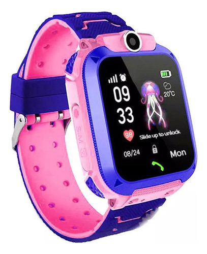 Reloj Inteligente Infantil Q12 Ip67 Con Pantalla Sensible