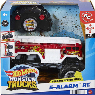 Carro Monster Trucks Control Remoto 5-alarm Rc Hot Wheels