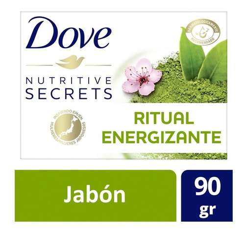 Jabon Dove Ritual Energizante Matcha 90gr