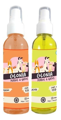 Colonia  Perro Gato & Perrito Gatito Sin Alcohol 150ml 