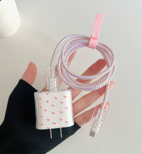 Protector Para Cable Y Cargador Compatible Con iPhone D#10