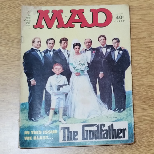 Revista Mad The God Father N°155 Diciembre 1972
