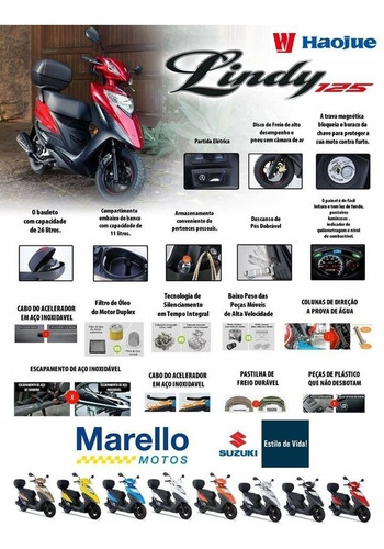 Haojue Lindy 125 | 2021/2022 0km | 10