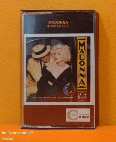 Madonna Im Breathless Dick Tracy - Fita Cassete Original K7