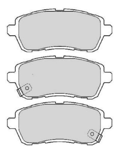 Pastilha Freio Tecpads Racing - New Ka, Fiesta E Swift Sport