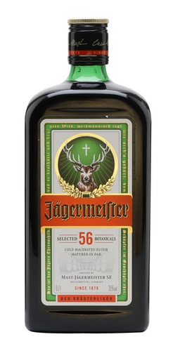 Imagen 1 de 6 de Jagermeister Licor De Hierbas 700ml Aleman