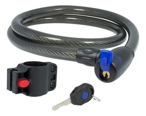 Candado Cable Con Llave Estándar 1.5 Cm X 1 M Lock