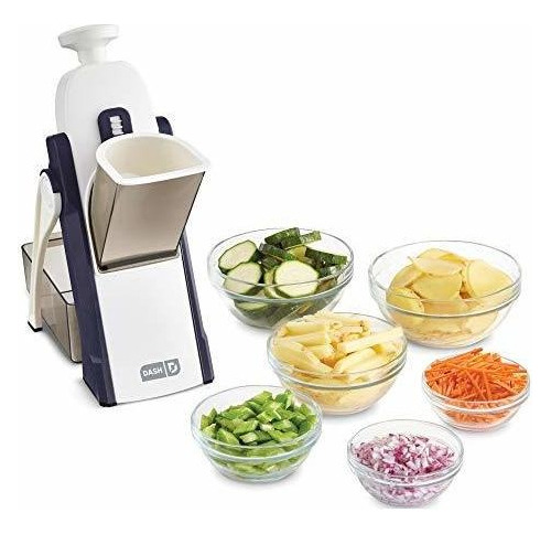 Dash Safe Slice Mandoline Slicer, Julienne + Dicer Para Verd