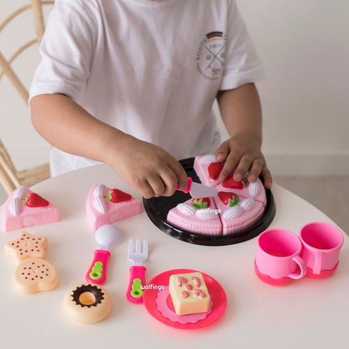 Imagen 6 de 10 de Torta Con Abrojo Comidita Juguete Juego Comida Accesorios