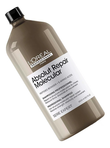 Loreal Absolut Repair Molecular Shampoo Capilar 1500ml Cs