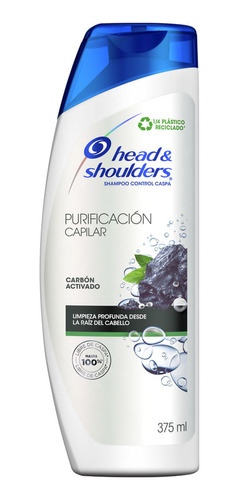 Shampoo Head & Shoulders Purificación Capilar 375 Ml