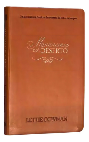 Devocional Mananciais No Deserto, De Lettie Cowman. Editora Publicações Pão Diário, Capa Mole Em Português, 2023