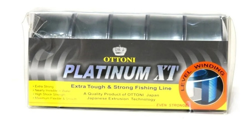 Linha Platinum Xt 0,80mm 500m 5x100 Intercalados