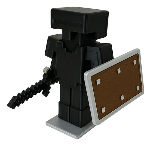 Figuras Minecraft Armor Stand - Kit Armable Netherite