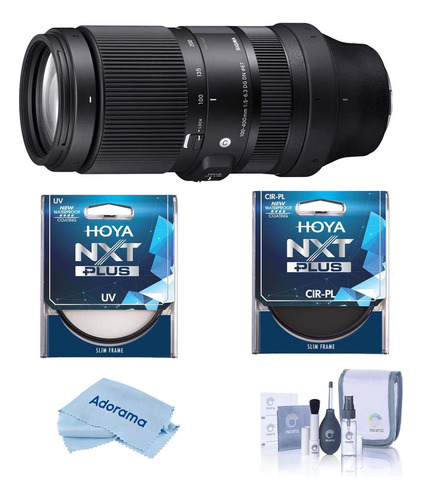 Lente Contemporanea In Dg Dn Para Sony Hoya Nxt Plus Cpl+kit