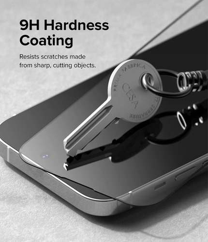 Imagen 6 de 9 de Templado Full Ringke Premium Para iPhone 13 14 Pro Max