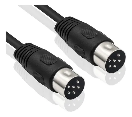 Adaptador Dim 6 Pines (m) A Dim 6 Pines (m) Microfono Audio