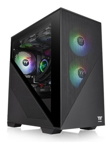 Gabinete Gamer Thermaltake Divider 170 Tg Argb Black