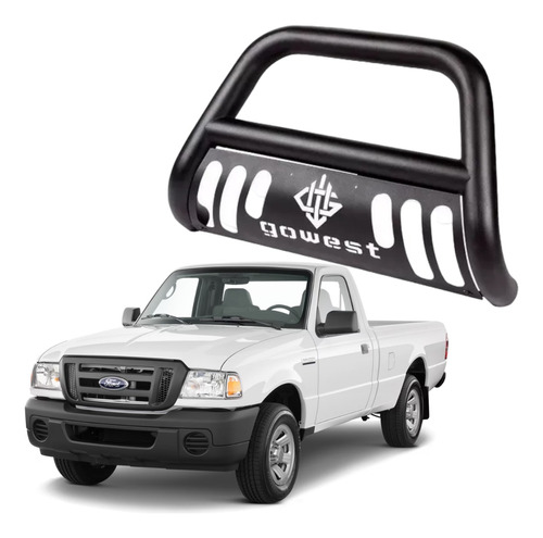 Burrera Protector Bar Negra Ford Ranger 2010 - 2012