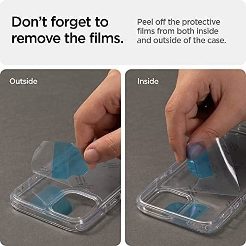 Capa Spigen Ultra Hybrid Para iPhone 13 - Transparente