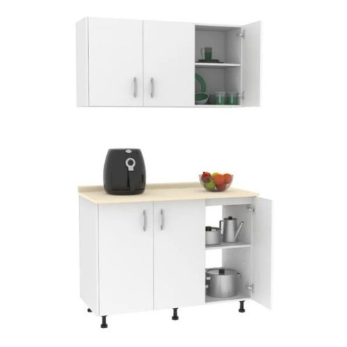 Cocina Modular 1,20mtrs C/blanco