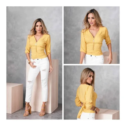 Blusa para dama elegante hotsell