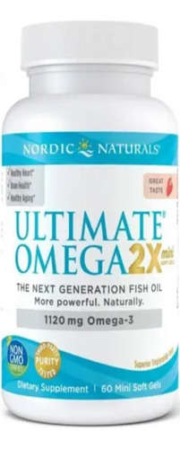 Omega 3 Ultimate 2x Nordic Puro Sin Gluten