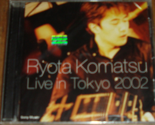 Ryota Komatsu Live In Tokyo 2002 Cd Sellado Kktus