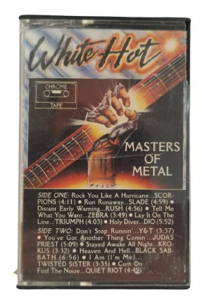 Various White Hot Masters Of Metal Cassette Estados Unidos [