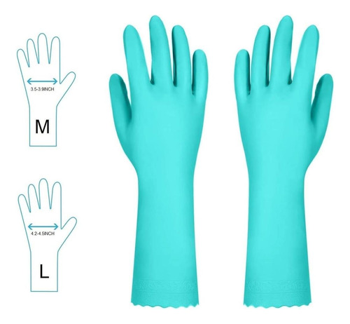 Guantes De Limpieza De Lavavajillas Reutilizables De Elgood