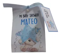 Comprar Souvenir Baby Shower Velitas De Noche Osito Con Globos X 10u