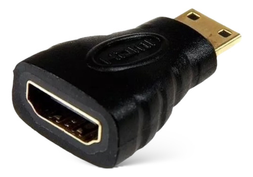 Adaptador Hdmi Fêmea X Mini Macho Full Hd 1080i Tablet Gold