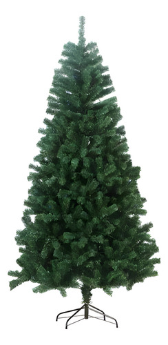 Arbol De Navidad 1.80m Artificial Pino Navideño Frondoso Color Verde