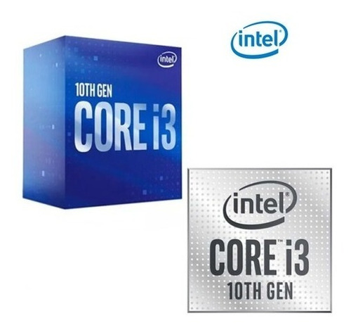 Imagen 1 de 1 de Procesador Intel I3-10100f 3.6ghz Socket 1200 10ma Gen