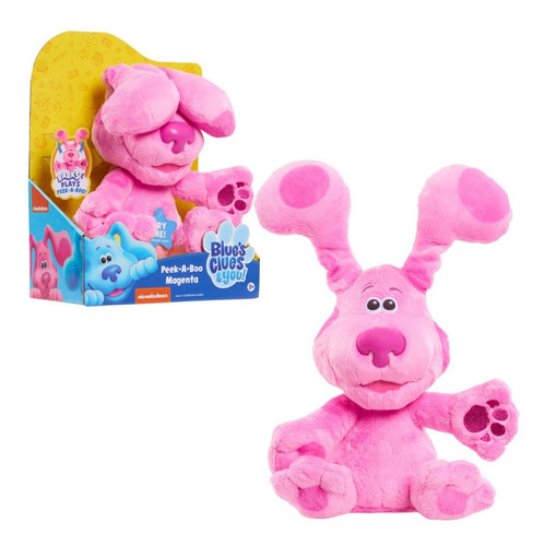 Peluche Las Pistas De Blue Levanta Orejas Magenta