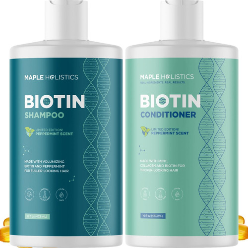 Conjunto De Shampoo E Condicionador Maple Holistics Volumizi