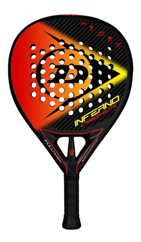 Paleta De Padel Dunlop Inferno Carbon Elite Nh Importada