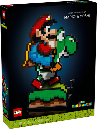 Lego® Super Mario Super Mario World: Mario Y Yoshi 71438