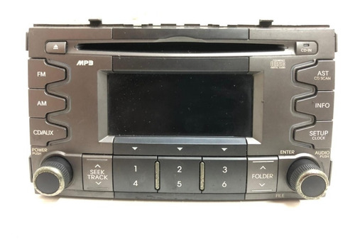 Rádio Cd Player Mp3 Kia Soul 2013 61240655 Original #z2