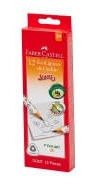 Pack 2 Lapiz Grafito 2hb Jumbo Triangular Faber Castell