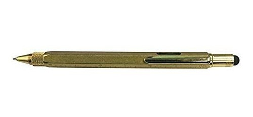 Esfero - Monteverde Usa Tool Ballpoint Pen - Solid Brass (mv