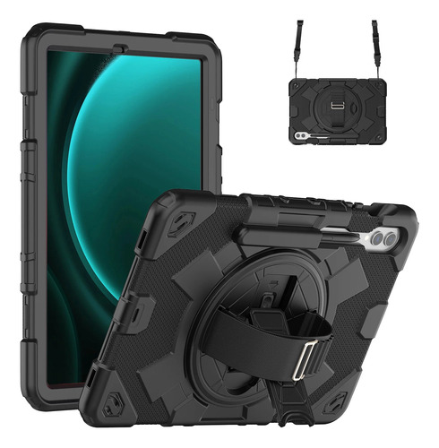 Funda Armor Para Samsung Galaxy Tab S9 Fe Plus  Cubierta Gir