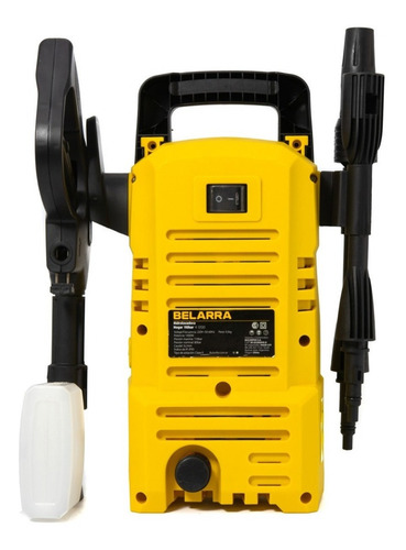 Hidrolavadora eléctrica Belarra H1200 amarillo de 1400W con 110bar de presión máxima 220V - 50Hz