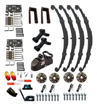 Comprar Kit Truck Carretinha 2 Eixos 2800 Kg Trailer Plataforma Baú