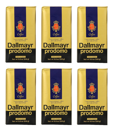 Dallmayr Café Gourmet, Prodomo (molido), Paquetes Al Vacío D